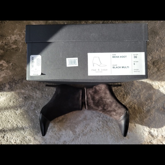 Rag and Bone Beha Boot in size 36 in black. - Picture 7 of 16